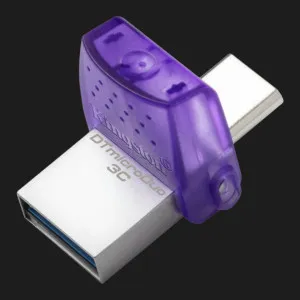 Флеш-накопитель Kingston DataTraveler microDuo 3C USB 3.2/Type-C 256GB во Львове