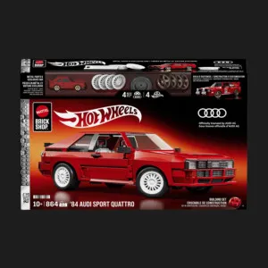 Колекційна машинка-конструктор Mattel Brick Shop Elite Audi ‘84 Sport Quattro (JLK39)