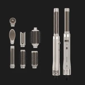 Стайлер Cecotec Bamba CeramicCare 8in1 AirGlisse Gyro (Champagne)