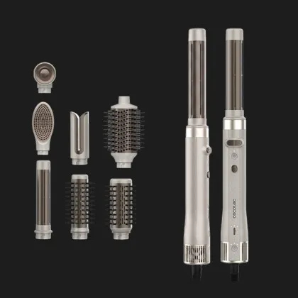Стайлер Cecotec Bamba CeramicCare 8in1 AirGlisse Gyro (Champagne)