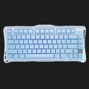 Клавіатура механічна GravaStar Mercury K1 80keys, GravaStar x Kailh Cheery Pink, EN, BT/WL/USB (Ice Blue)