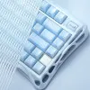 Клавіатура механічна GravaStar Mercury K1 80keys, GravaStar x Kailh Cheery Pink, EN, BT/WL/USB (Ice Blue)