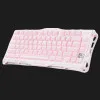 Клавіатура механічна GravaStar Mercury K1 80keys, GravaStar x Kailh Cheery Pink, EN, BT/WL/USB (Sakura Pink)