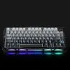 Клавіатура механічна GravaStar Mercury K1 80keys, GravaStar x Kailh Cheery Pink, EN, BT/WL/USB (Black)