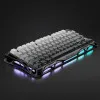 Клавіатура механічна GravaStar Mercury K1 80keys, GravaStar x Kailh Cheery Pink, EN, BT/WL/USB (Black)