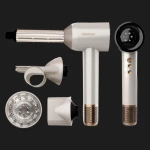 Фен Cecotec DryGlam Waves Champagne 4in1 (Champagne) (A01_EU01_103715)