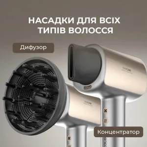 Фен Cecotec DryGlam Nano Plasma (Aluminum) (A01_EU01_101440)
