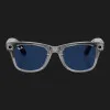 Смарт-окуляри Ray-Ban Meta Wayfarer (Gen 2) (Shiny Transparent Gray/Clear Sapphire Transitions) (RW4012 6840MF 50-22) (M)