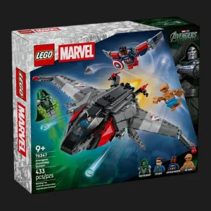 Конструктор LEGO Super Heroes Marvel Месники: Судний день Квінджет (76347)