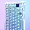 Клавіатура механічна GravaStar Mercury K1 Lite 80keys, GravaStar x BSUN Gray, BT/WL/USB, RGB (Crystal Aurora)