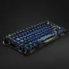Клавіатура механічна GravaStar Mercury K1 Lite 80keys, GravaStar x BSUN Gray, BT/WL/USB, RGB (Black)