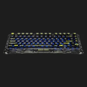 Клавіатура механічна GravaStar Mercury K1 Lite 80keys, GravaStar x BSUN Gray, BT/WL/USB, RGB (Black)