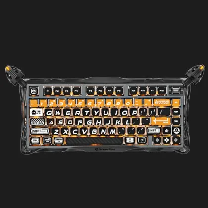 Клавіатура механічна GravaStar Mercury K1 Pro 80keys, GravaStar x Kailh Speedy Mint, BT/WL/USB, RGB (CyberFlare)