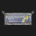 Клавіатура механічна GravaStar Mercury K1 Pro 80keys, GravaStar x Kailh Speedy Mint, BT/WL/USB, RGB (Interstellar Silver)