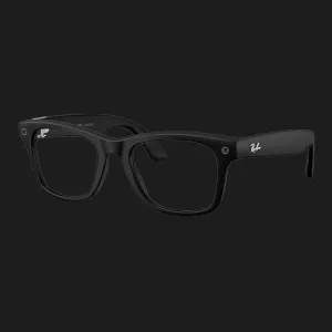 Смарт-окуляри Ray-Ban Meta Wayfarer (Gen 3) (Matte Black/Clear Blue-Violet Light Filter) (RW4011 601SSB 50-22)