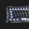 Клавіатура механічна GravaStar Mercury V60 Pro 60keys, UFO Magnetic Gaming, 8K, USB-A, RGB (Cyber Frost Black)