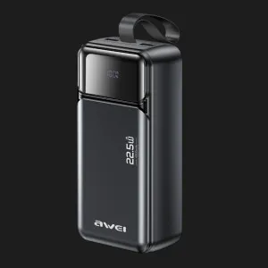 Зарядное устройство Power Bank AWEI PA-105 40000mAh 22,5W PD 2xUSB-C 2xUSB-A во Львове