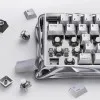 Клавіатура механічна GravaStar Mercury V60 Pro 60keys, GravaStar Blackcore, USB-A, 8k, RGB (Chrome Silver)