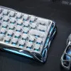 Клавіатура механічна GravaStar Mercury V60 Pro 60keys, UFO Magnetic Gaming, 8K, USB-A, RGB (Sliver Frost)