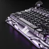 Клавіатура механічна GravaStar Mercury V75 Pro 80keys, GravaStar x Gateron Jade Gaming, USB-A, 8k, RGB (Iron Purple)