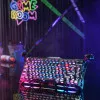 Клавіатура механічна GravaStar Mercury V75 Pro 80keys, GravaStar x Gateron Jade Gaming, USB-A, 8k, RGB (Neon Graffiti)