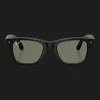 Смарт-очки Ray-Ban Meta Wayfarer (Gen 3) (Polished Black/Green Polarized Standard) (RW4011 601/9A 53-22) (L)