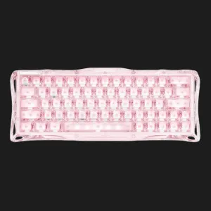 Клавіатура механічна GravaStar Mercury V60 60keys, UFO Magnetic Gaming, 8K, USB-A, RGB (Crystal Rose)