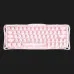 Клавіатура механічна GravaStar Mercury V60 60keys, UFO Magnetic Gaming, 8K, USB-A, RGB (Crystal Rose)