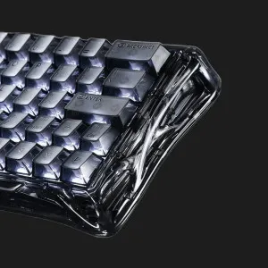 Клавіатура механічна GravaStar Mercury V60 60keys, UFO Magnetic Gaming, 8K, USB-A, RGB (Onyx Crystal)