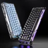 Клавиатура механическая GravaStar Mercury V60 Pro 60keys, GravaStar Blackcore, USB-A, 8k,RGB, GunMetal