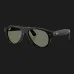 Смарт-окуляри Ray-Ban Meta Aviator (Gen 3) (Shiny Black/Green Polarized) (RW4016 601/9A 54-18) (M)