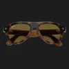 Смарт-окуляри Ray-Ban Meta Aviator (Gen 3) (Shiny Havana/Dark Brown) (RW4016 690573 54-18) (M)