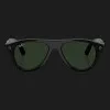 Смарт-окуляри Ray-Ban Meta Aviator (Gen 3) (Shiny Black/Clear to Green Transitions) (RW4016 601/1M 54-18) (M)