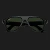 Смарт-окуляри Ray-Ban Meta Aviator (Gen 3) (Shiny Black/Clear to Green Transitions) (RW4016 601/1M 54-18) (M)