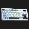 Клавиатура беспроводная AULA F75 MAX Wireless Gasket Keyboard Reaper switch, 2.4G, BT, (White) (EN/UA)