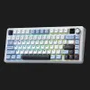 Клавиатура беспроводная AULA F75 MAX Wireless Gasket Keyboard Reaper switch, 2.4G, BT, (White) (EN/UA)