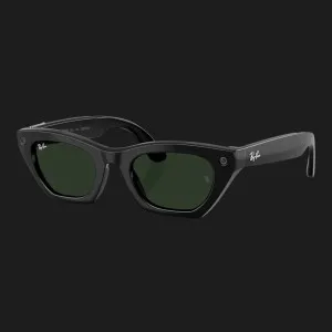 Смарт-окуляри Ray-Ban Meta Zena (Gen 3) (Shiny Black/Clear to Green Transitions) (RW4015 601/1M 49-22) (M)