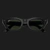 Смарт-очки Ray-Ban Meta Zena (Gen 3) (Shiny Black/Clear to Green Transitions) (RW4015 601/1M 49-22) (M)