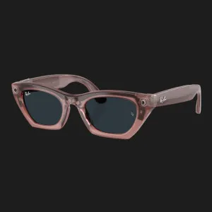 Смарт-окуляри Ray-Ban Meta Zena (Gen 3) (Polished Milky Pink Blush/Clear to Grey Transitions) (RW4015 69161Z 49-22) (M)