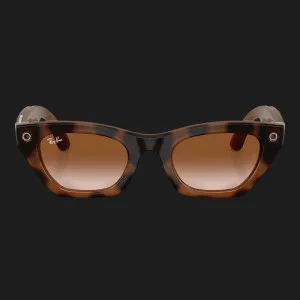 Смарт-окуляри Ray-Ban Meta Zena (Gen 3) (Polished Havana/Gradient Brown) (RW4015 690513 49-22) (M)