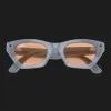 Смарт-окуляри Ray-Ban Meta Zena (Gen 3) (Polished Milky Grey Lilac/Clear to Copper Transitions) (RW4015 691410 49-22) (M)