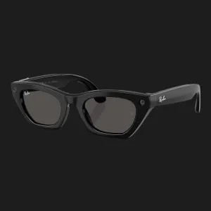 Смарт-окуляри Ray-Ban Meta Zena (Gen 3) (Shiny Black/Gray) (RW4015 601/87 49-22) (M)