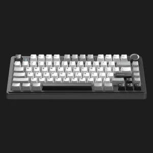 Клавиатура беспроводная AULA F75 HE Wireless Keyboard Dragan King Magnetic Switch (Black/White) (EN/UA)