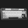 Клавиатура беспроводная AULA F75 HE Wireless Keyboard Dragan King Magnetic Switch (Black/White) (EN/UA)