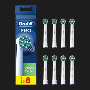 Насадки для зубної щітки Braun Oral-B Cross Action EB50RX (8)