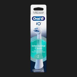 Насадки для зубної щітки Braun Oral-B iO RB TG-2 Interdental Clean (White) (2)