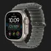 Apple Watch Ultra 4 GPS + LTE, 49mm Natural Titanium Case with Translucent Black Ocean Band (MJCR4+MK7P4)