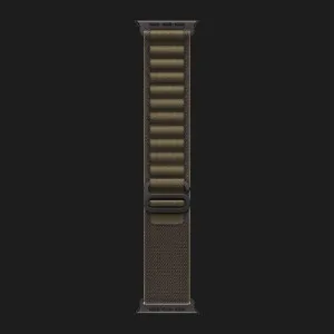 б/у Apple Watch Ultra 4 GPS + LTE, 49mm Black Titanium Case with Dark Olive Alpine Loop - Small (MJCT4+MKDW4) (Как Новый)
