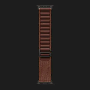  Apple Watch Ultra 4 GPS + LTE 49mm Black Titanium Case with Burgundy Alpine Loop - Small (MJC04)
