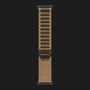 Apple Watch Ultra 4 GPS + LTE, 49mm Black Titanium Case with Desert Alpine Loop - Large (MJCT4+MKF54)